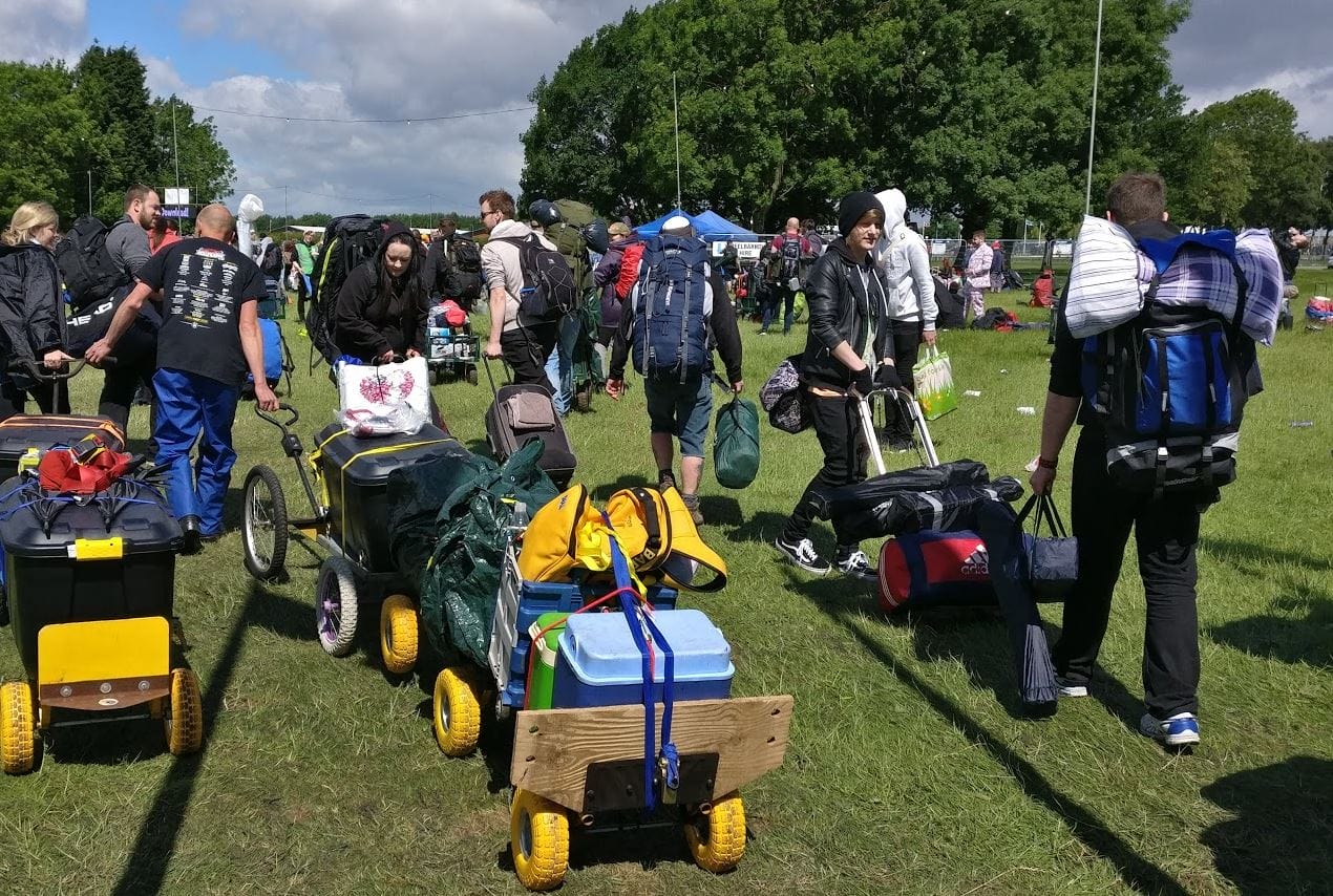Festival Trolley Train at Download Festival