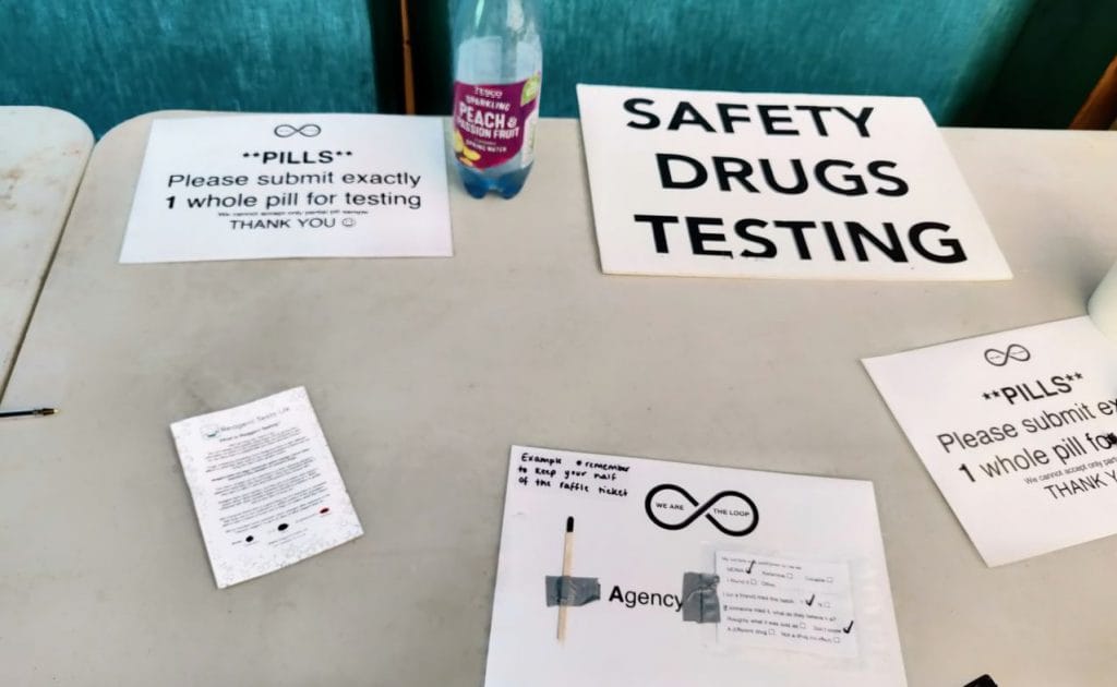 loop The Loop Drugs Testing Sample Submission Boomtown 2018