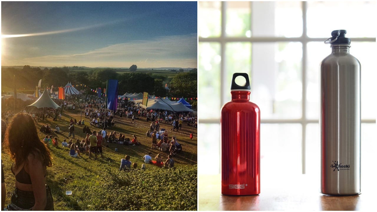 Reusable water bottles