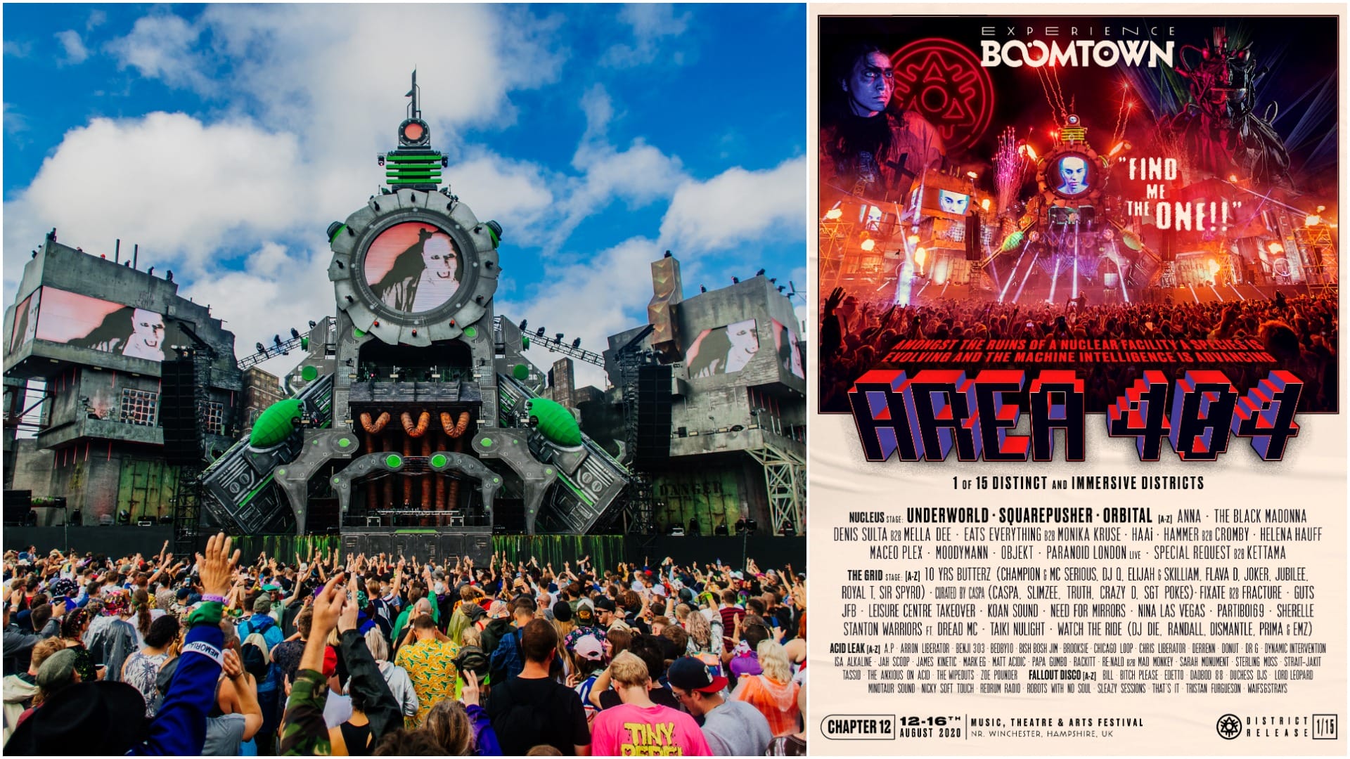 Boomtown Fair unleash huge AREA 404 district line-up