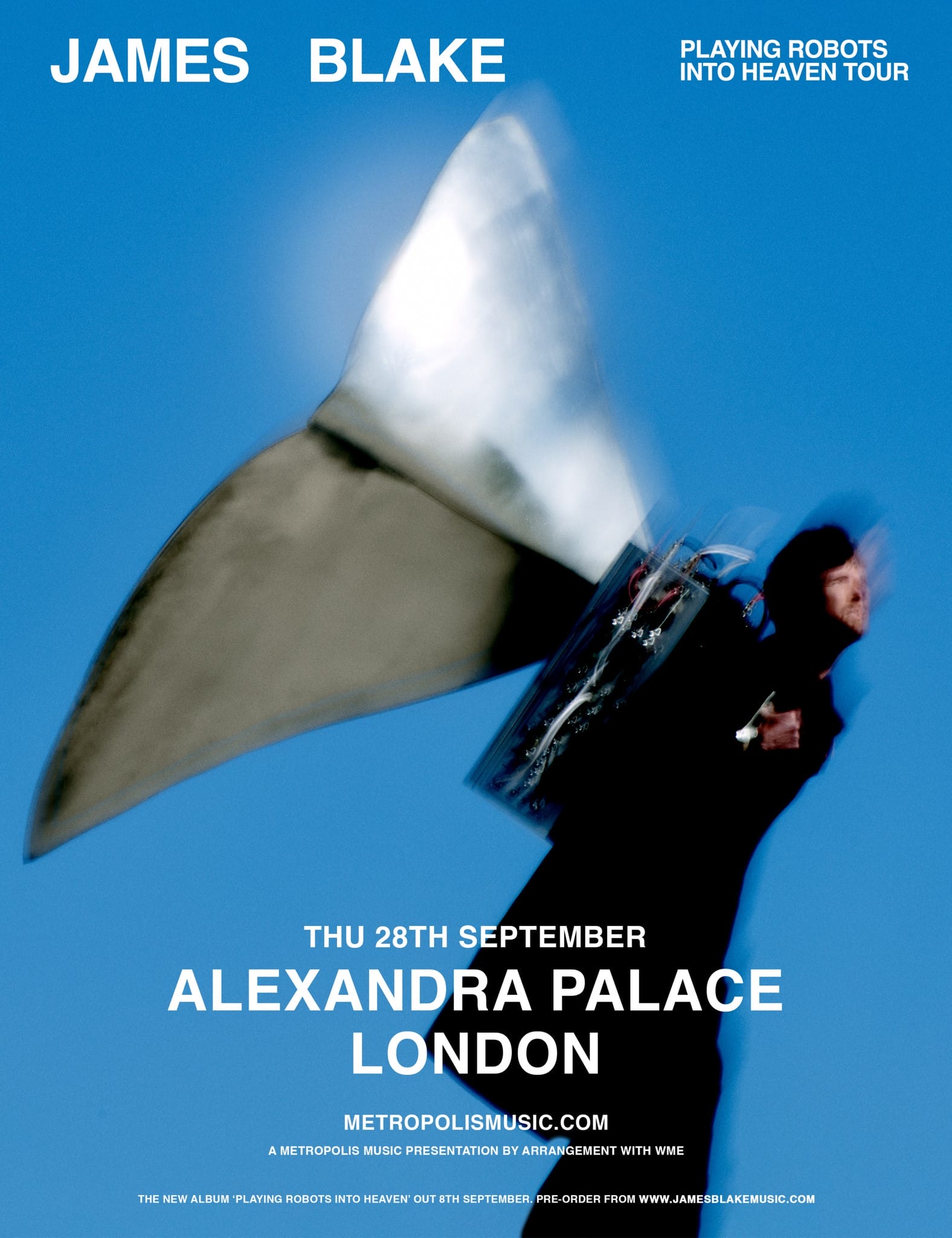 James Blake announces London show for September