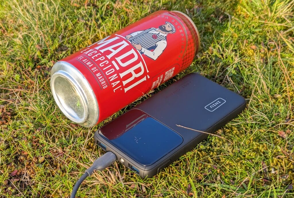 INUI 10000 with can for scale INUI 10000 with can for scale
