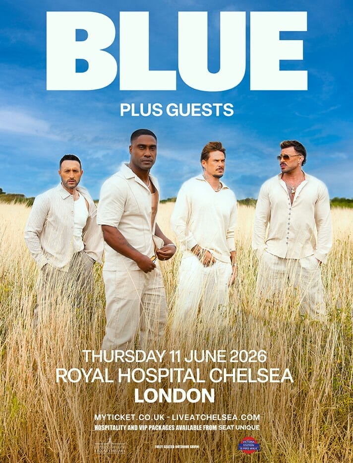 Blue Live at Chelsea 2026 poster