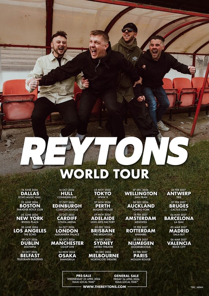 A3 Reytons World Tour Poster